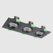 Встраиваемый светильник Crystal Lux CLT 002C3 BL V2