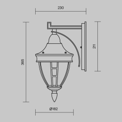 Бра Maytoni Rivoli O027WL-01B