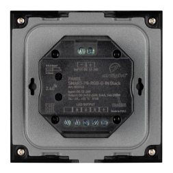 Панель Arlight Smart-P8-RGB-G-IN Black (12-24V, 3x4A, Rotary, 2.4G) 033763