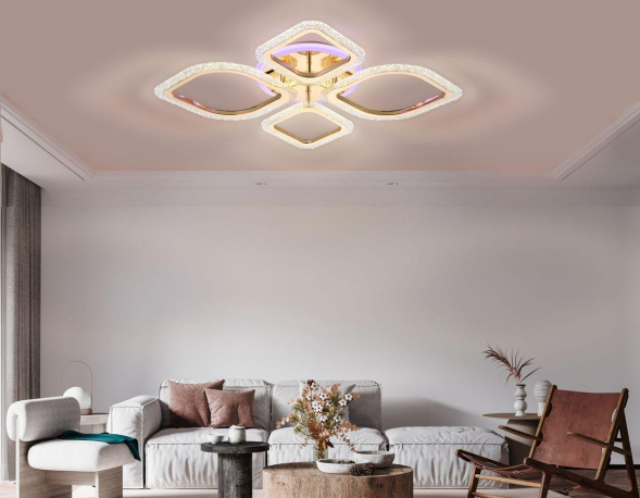 Потолочная светодиодная люстра Ambrella Light Acrylica Original FA5149