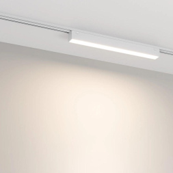 Трековый магнитный светильник Arlight MAG-VIBE-FLAT-L293-12W Day4000 (WH, 100 deg, 48V) 044434