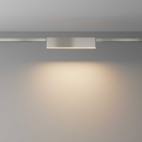 Трековый магнитный светильник Maytoni Basis TR151-1-12W3K-PT