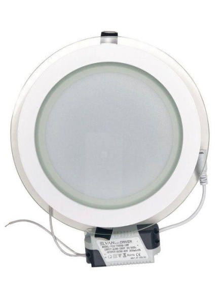 Встраиваемый светильник Elvan VLS-705R-18W-WH-Wh