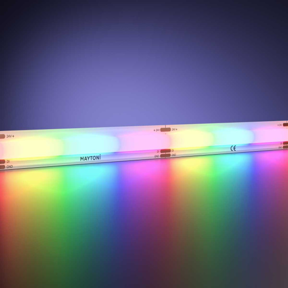 Светодиодная лента Maytoni Led Strip 24В COB 18Вт/м RGB 5м IP20 201250
