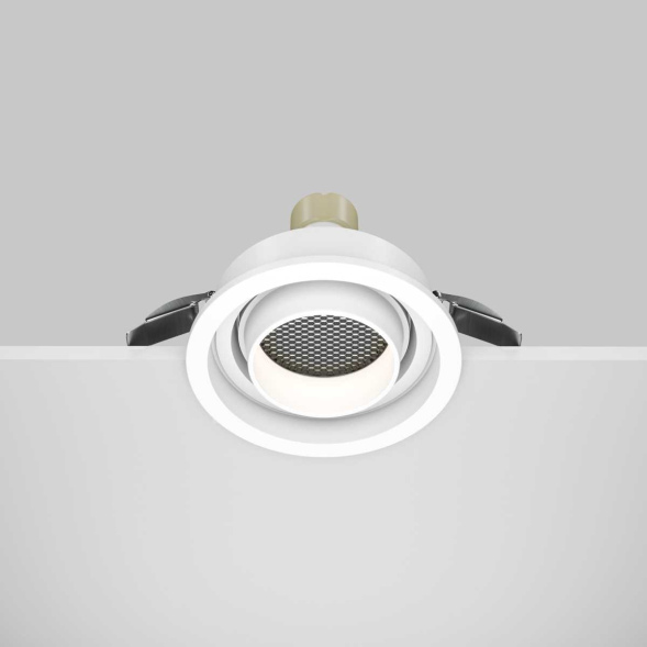 Встраиваемый светильник Maytoni Atom DL113-GU10-01-RD-W