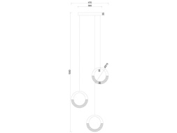 Каскадная люстра Arte Lamp Montana A7777SP-3GO