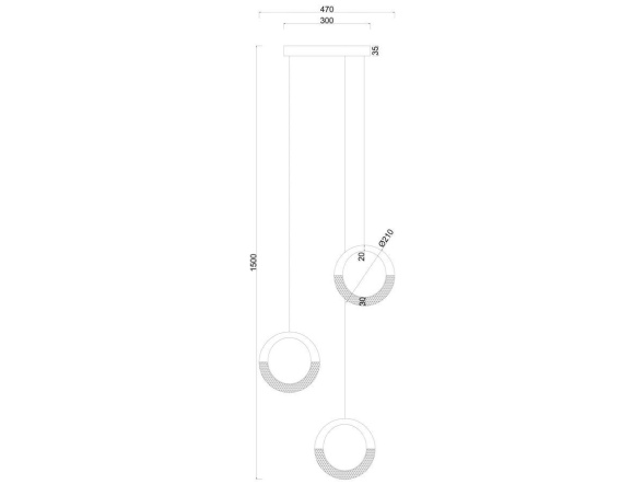 Каскадная люстра Arte Lamp Montana A7777SP-3GO