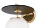 Бра Lumina Deco Dalton LDW 7014-1 GD+BK