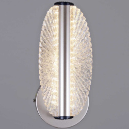 Настенный светильник Reluce 00490-0.2-01S champagne silver