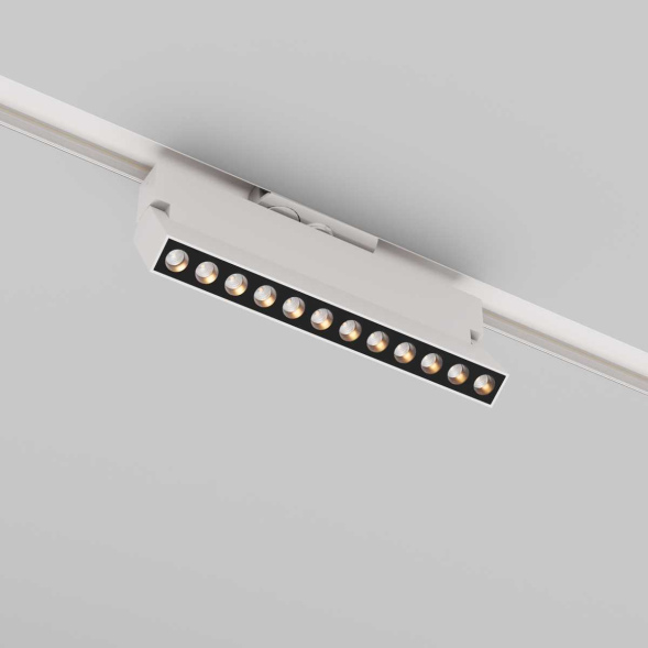 Трековый однофазный светильник Maytoni Points Rot TR224-1-12WCCT-M-W