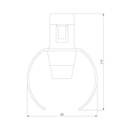 Трековый магнитный светильник Elektrostandard Esthetic Magnetic 4690389201929 85119/01 a065420