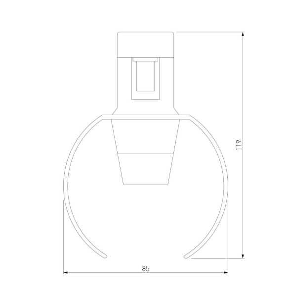 Трековый магнитный светильник Elektrostandard Esthetic Magnetic 4690389201929 85119/01 a065420