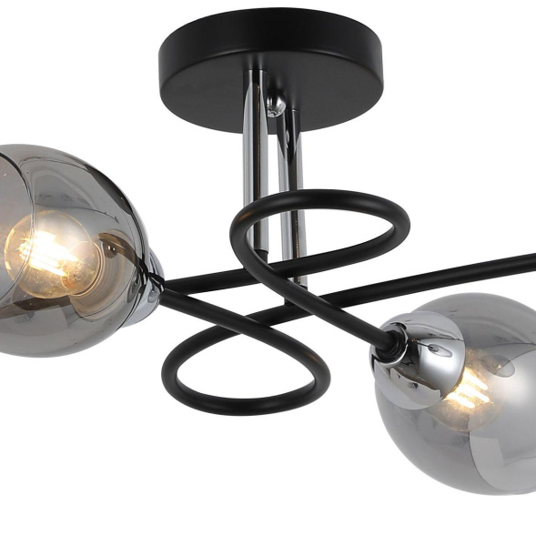Потолочная люстра Illumico IL8263-4COU-79 BK CR