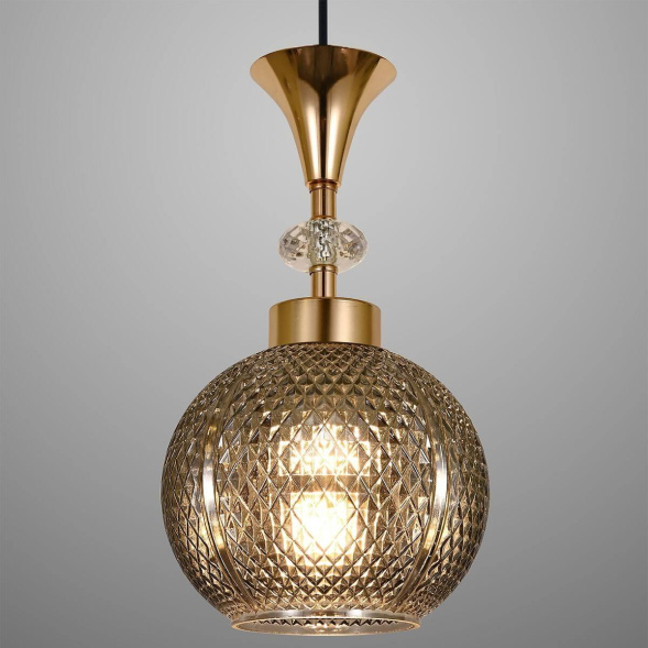 Подвесной светильник Reluce 02001-0.9-01 SMOKE