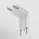 Угловой коннектор Maytoni Technical Magnetic track TRA004ICL-22W