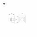 Встраиваемый светильник Arlight MS-Orient-Built-Turn-TC-S67x67-3W Warm3000 037206