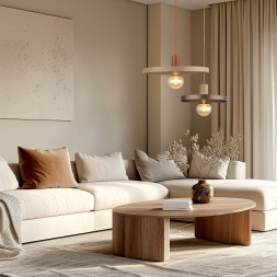 Подвесной светильник TK Lighting 10757 SILA SABIA BROWN a070971