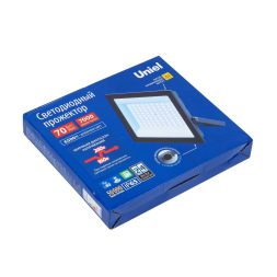 Прожектор Uniel ULF-F23-70W/6500K IP65 160-240V GREY UL-00011847