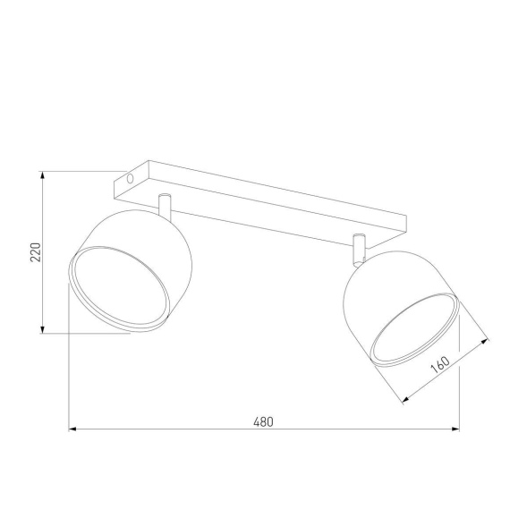 Спот TK Lighting 3415 Altea White