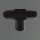 Коннектор Reluce RL 06039 T-connector BK