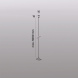 Механический подвес для трека Denkirs Smart Base TR2127-WH