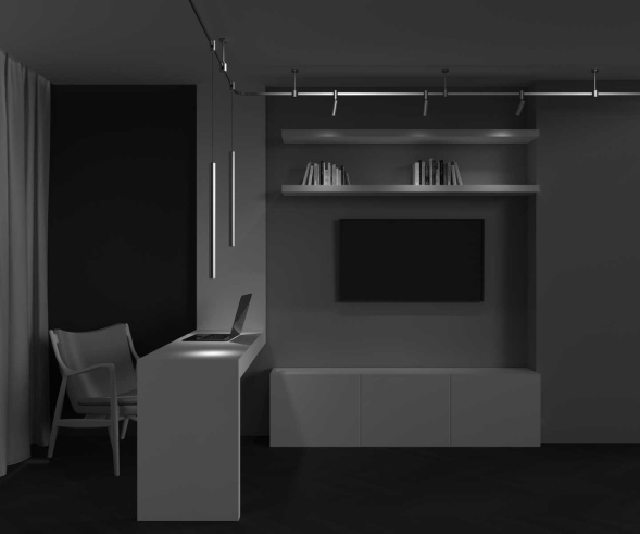 Трековый магнитный светильник Maytoni FOCUS LED TR156-1-5W4K-PT