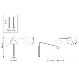 Бра Lightstar Loft 765647
