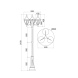 Ландшафтный светильник Maytoni Rivoli O026FL-03B