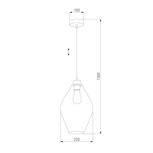 Подвесной светильник TK Lighting 4192 Tulon