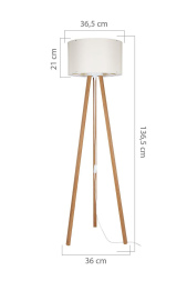 Торшер Toplight Posy TL1617S-01PN