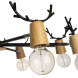 Люстра на штанге Loft IT Sven 10024/8 Black