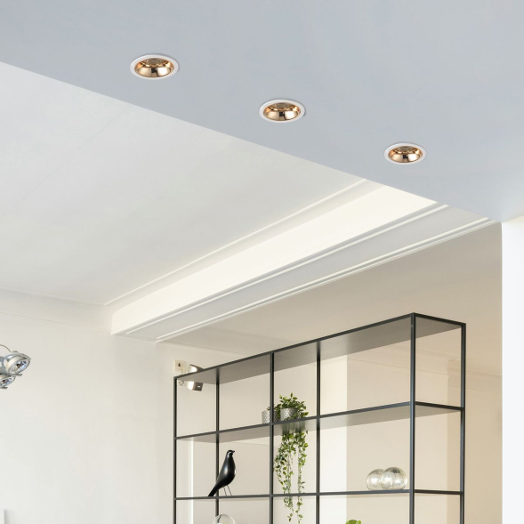 Встраиваемый светильник Crystal Lux CLT 081C WH-GO