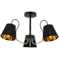Люстра на штанге Illumico IL6120-3COU-79 BK GD