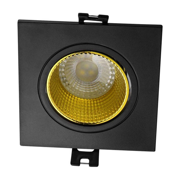 Встраиваемый светильник Denkirs DK3071-BK+YE