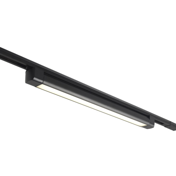 Трековый однофазный светильник Crystal Lux Basic CLT 0.31 010 40W BL M4000К