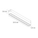 Трековый магнитный светильник Arte Lamp Rapid A1154PL-1BK