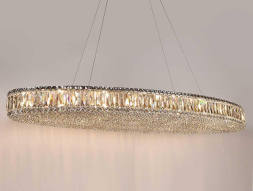 Подвесная люстра Newport Valencia 8458+14/S chrome М0070387
