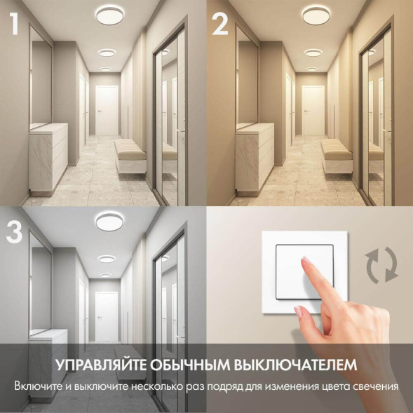 Потолочный светильник Denkirs Cany DK6515-WH