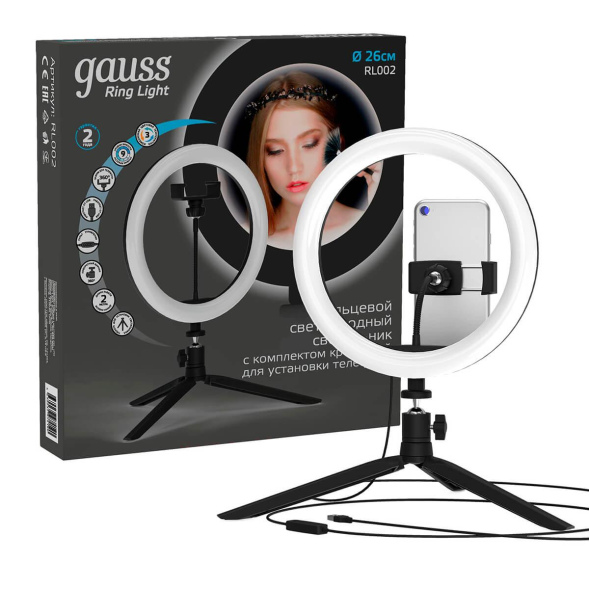 Настольная лампа Gauss Ring Light RL002