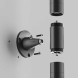 Фиксатор для накладного монтажа Maytoni Shelf CA026BS-B