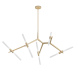 Подвесная люстра Loft IT Agnes 10399/10 GD