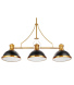Подвесная люстра Lumina Deco Ettore LDP 710-3 BK+MD