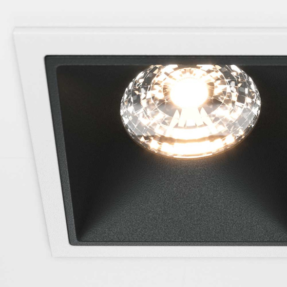 Встраиваемый светильник Maytoni Technical Alfa LED DL043-01-15W3K-D-SQ-WB