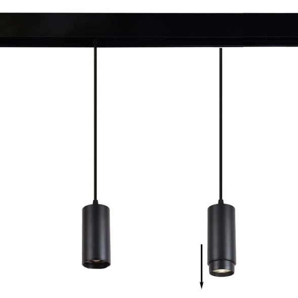 Трековый магнитный светильник Crystal Lux CLT 0.33 016 7W BL 4000K