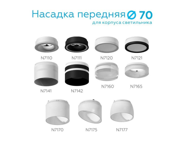 Насадка передняя Ambrella Light DIY Spot N7141