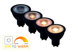 Светодиодная диммируемая лампа Lucide GU10 5W 2200K 49009/05/30