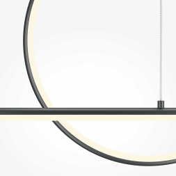 Подвесная люстра Maytoni Halo MOD247PL-L49BK