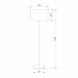 Торшер TK Lighting 2920 Maja Black a059603