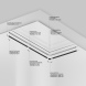 Магнитный встраиваемый шинопровод Maytoni Busbar trunkings Exility TRX034-SCH-422B