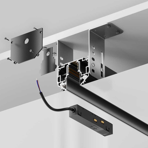 Магнитный встраиваемый шинопровод Maytoni Busbar trunkings Exility TRX034-SCH-422B